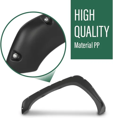 Vista 6 de GRAND ORANGE Guardabarros 4 unidades, compatibles con Chevy Silverado/GMC Sierra 1999-2007 con modelos Fleetside de 78.0 / 96.0 pulgadas de longitud