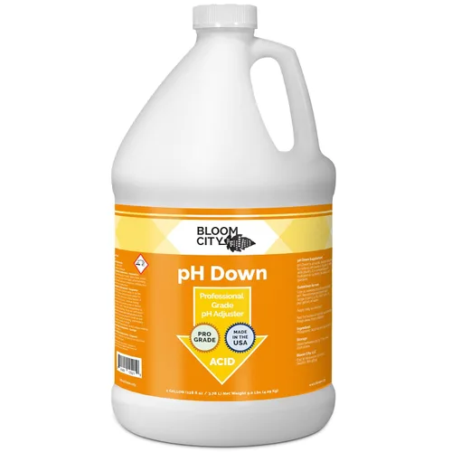 Vista 8 de Bloom City Fertilizante líquido pH Down profesional, 1/2 pinta (236 ml)