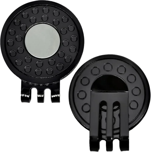 Vista 2 de 6, 9, 12, 15 unidades, clips magnéticos para pelotas de golf para sombreros de golf, gorras, guantes, clips de aleación niquelados para marcadores