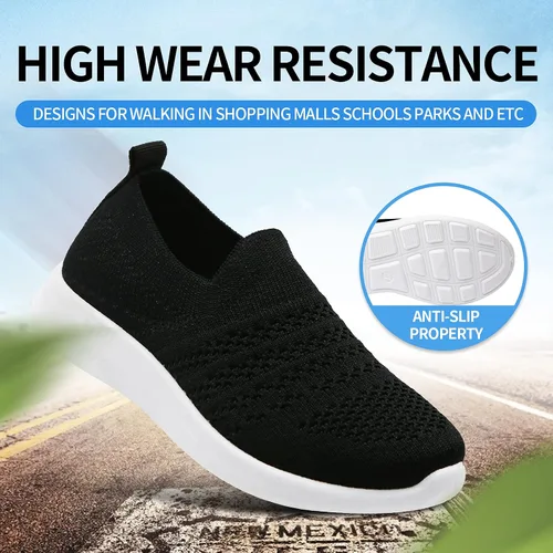 Vista 5 de Apawwa Zapatos de correr ligeros para niños, color rosa/azul/azul marino/negro, zapatos para caminar para niños pequeños/niños grandes