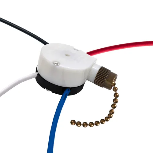 Vista 9 de Zing Ear ZE-208S E89885 - Interruptor de ventilador de 3 velocidades, 4 cables, interruptor de ventilador de techo, interruptor de control de 1