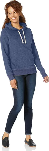 Vista 6 de Tienda Essentials - Sudadera con capucha de vellón de tela de toalla para mujer (disponible en tallas extragrandes)