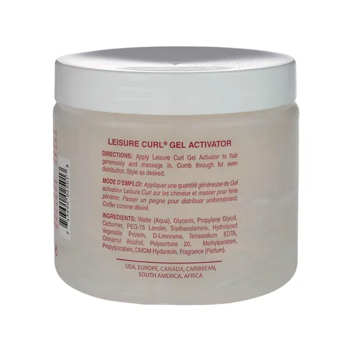 Vista 2 de Leisure Curl Activador de gel de 16.0 onzas (paquete de 4)