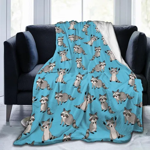 Vista 8 de Manta de Nutria Regalos de Nutria para Mujeres Hombres Niños Manta Liviana de Felpa para Regazo Manta de Franela Suave para Sofá Regalos