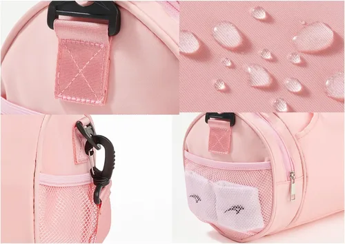 Vista 4 de Bolsas deportivas para mujeres y hombres, bolsa de viaje para deportes, bolsa de viaje y bolsos, gimnasio, bolsa de fitness, bolsa de lona