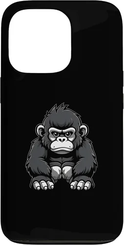 Vista 10 de Funda para iPhone 16 Cute Monkey for Kids for a Kid