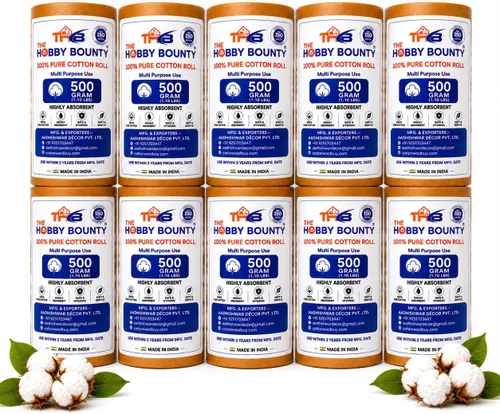 Vista 12 de Rollo de algodón puro absorbente de 2.205 libras de lana enrollada, multiusos, uso suave para sala de primeros auxilios quirúrgicos, removedor