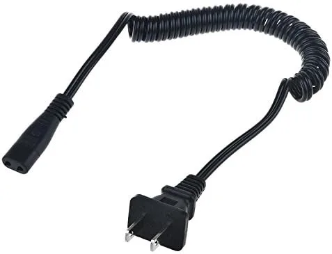 Vista 2 de ABLEGRID Cable de alimentación de 5.6 ft para afeitadora Remington DA107 DA307 DA325 DA407 DA-757 Cable
