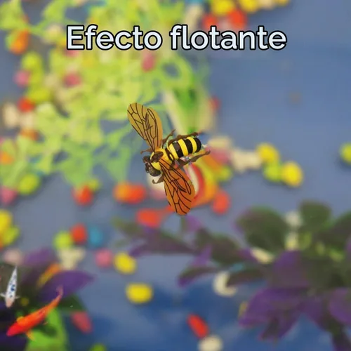 Vista 6 de 2 señuelos de pesca con mosca de abeja, señuelos de pesca de trucha de abejorro, pesca con mosca