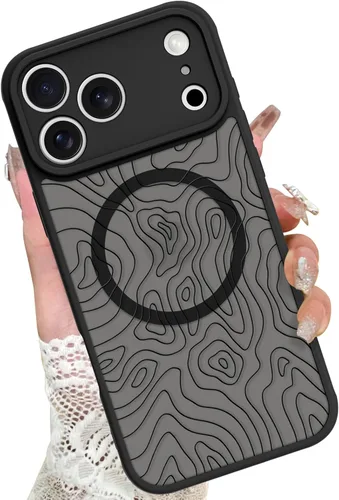 Vista 62 de KANGHAR - Funda para iPhone 11 [Compatible con Magsafe] Patrón estampado de leopardo Lindo guepardo Funda protectora magnética para niñas, mujeres