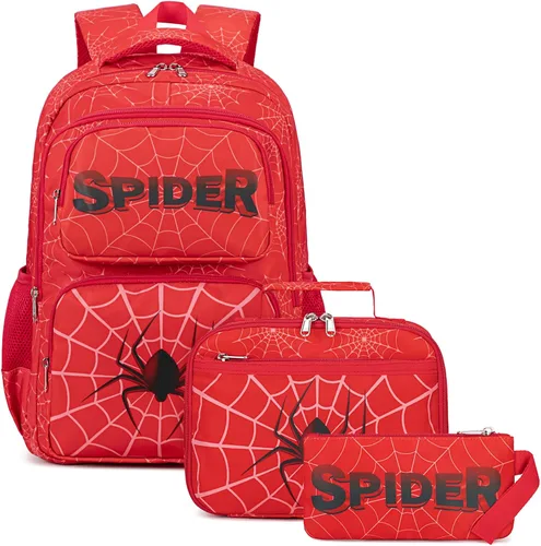 Vista 12 de JIANYA Mochila escolar para niños y niñas Dinosaurio/Púrpura