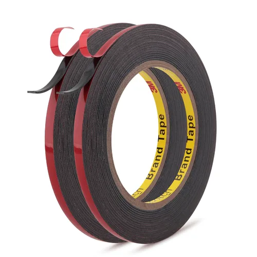 Vista 14 de 3M Automotive Acrylic Plus Tape, 0.24 pulgadas x 18 pies, PT1100, gris