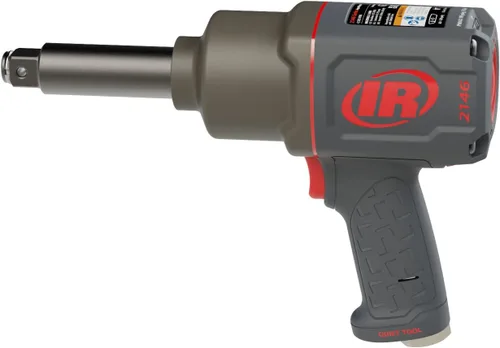 Vista 10 de Ingersoll Rand 2146Q2MAX Llave de impacto neumática de 1", silenciosa, torque de aflojamiento de tuercas de 2,000 ft-lbs, servicio de mantenimiento