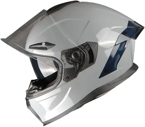 Vista 13 de 1Storm Casco Integral para Motocicleta DOT para Adultos, Motocicleta de Calle, Doble Visera, Protector Solar Interior con un Escudo Transparente Un