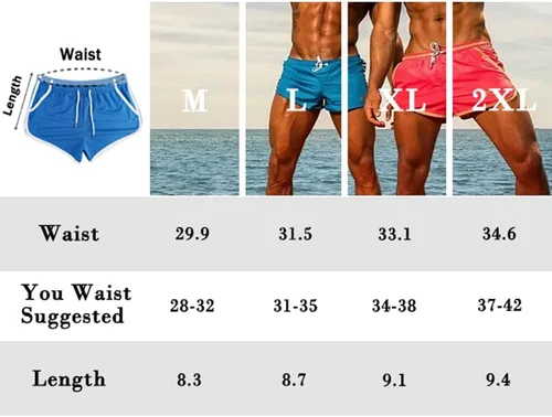 Vista 7 de Pantalones cortos de correr para hombre, de malla y culturismo de secado rápido