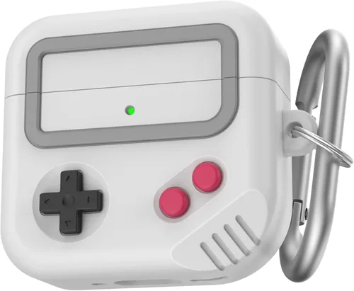 Vista 8 de TRONWIN Funda de silicona para Airpods Pro 2 con diseño de máquina de juego, funda protectora para Airpods Pro 2022