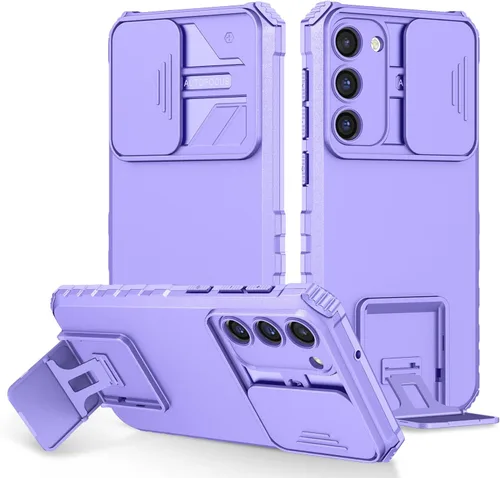 Vista 86 de Funda compatible con Samsung Galaxy M13 5G/A04 Dimensional Soporte Ventana Corredera Teléfono Móvil Funda Protectora a Prueba de Golpes para Samsung