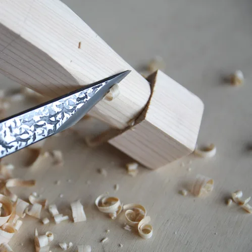 Vista 2 de kiridashi Cuchillo (ryukora) fabricado en Japón