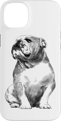 Vista 15 de Funda para iPhone 17 de Bulldog Inglés con diseño de perro