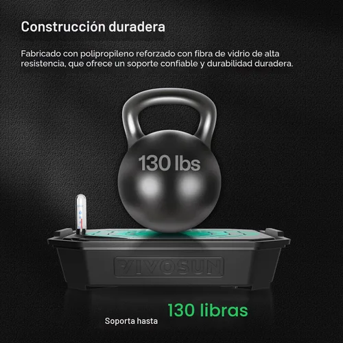 Vista 7 de VIVOSUN Paquete de 4 Macetas de Autoriego FlexFeed, Base de Maceta de Tela con Riego Automático con Medidor de Agua y Ventana de Mantenimiento