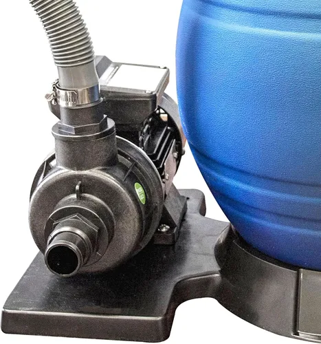 Vista 8 de SWIMLINE HYDROTOOLS Bomba de motor de piscina sobre el suelo, Hydro-Flo 0.3 HP con 2220 GPH, vertical