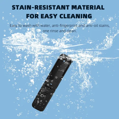 Vista 9 de BRDRC Funda de silicona Pocket 3, funda protectora con protector de lentes, funda antiarañazos compatible con DJI OSMO Pocket 3 Combo para creadores