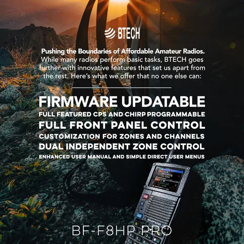 Vista 3 de BAOFENG BF-F8HP PRO 10 W Radio de Banda Triple Bidireccional – UV-5R 7ª Generación, 1000 Canales, GPS y Clima NOAA, Escáner de Aviación/VHF/UHF/1.25