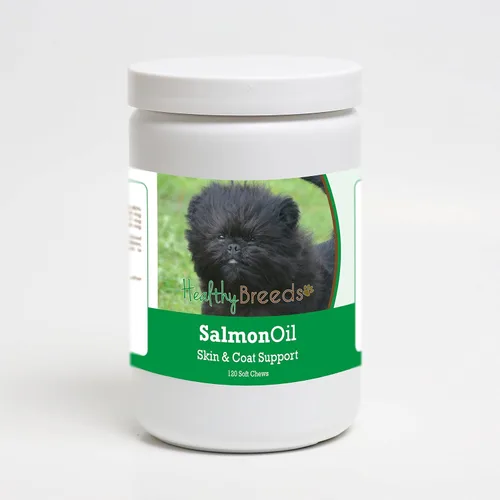 Vista 33 de Healthy Breeds Affenpinscher - Masticables suaves de aceite de salmón, 90