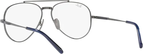 Vista 6 de Ray-Ban RX8225v Aviator Titanium Pilot - Marcos para gafas graduadas
