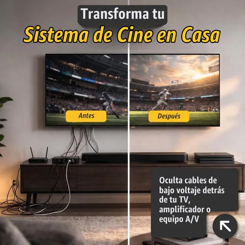 Vista 3 de DataComm Electronics, Placa de TV Split Style Negro