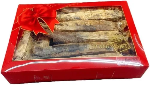 Vista 3 de New Green Nutrition Raíz seca de ginseng rojo Panax, 6 años de grado premium (raíz de 8 onzas)