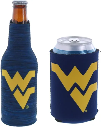 Vista 148 de College Team Color Logo Can & Bottle Holder Insulator Beverage Cooler Set