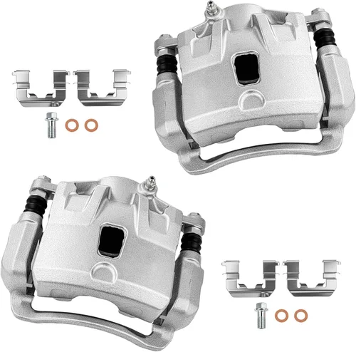 Vista 10 de cciyu 18B4918A Pinza de freno delantera derecha con soporte para Cadillac, para Chevy, para GMC