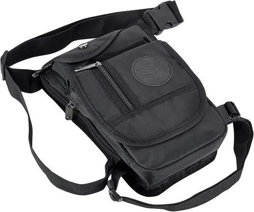 Vista 3 de Bolsa de pierna caída, bolsa de muslo para mujeres y hombres, bolsa táctica para piernas, bolsa de muslo, riñonera de muslo para motocicleta, bolsa