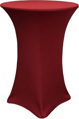 Vista 25 de Mantel de 30 pulgadas para mesa redonda, funda para mesa, Negro