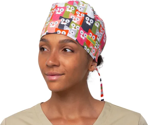 Vista 70 de Print Scrub Caps - Sombrero perfecto para enfermeras, médicos y EMTs..