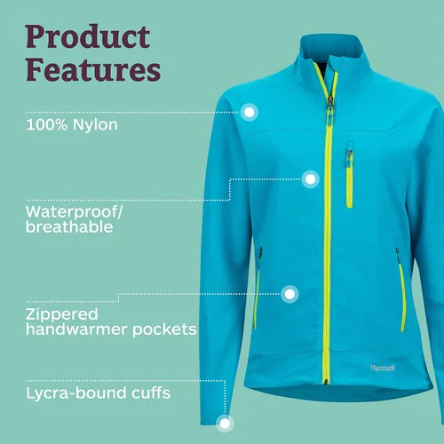 Vista 4 de Marmot Tempo Softshell - Chaqueta para mujer