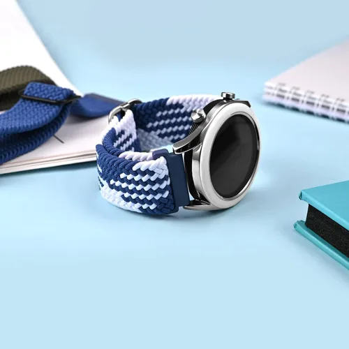 Vista 2 de BISONSTRAP Correas de reloj de nailon, correas trenzadas ajustables para hombres y mujeres, 0.630 in, 0.709 in, 0.748 in, 0.787 in, 0.866 in