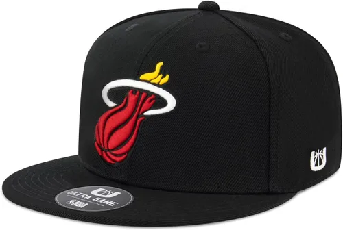 Vista 21 de Ultra Game Gorra de béisbol negra Ultimate oficial de sarga con broche a presión de la NBA para hombres