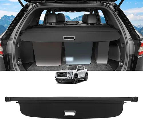 Vista 38 de Sze Cubierta de carga para Jeep Grand Cherokee 2022 2023 2024 2025 2026 (2 filas; WL) 4XE retráctil para maletero, cubierta de seguridad negra