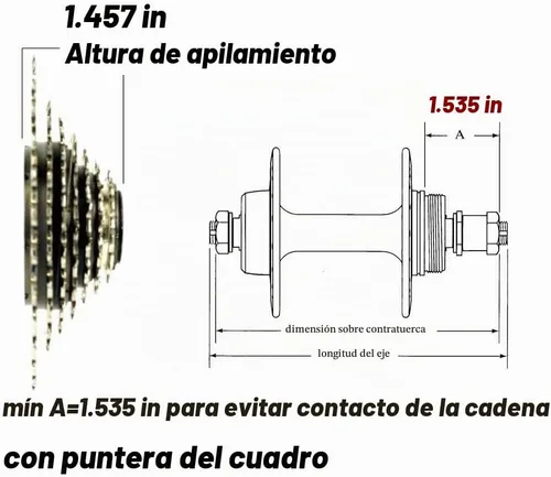 Vista 6 de DRIFT MANIAC Rueda libre de 7 velocidades para E-Bike 11-28T/11-34T Tornillo en rueda libre 7S-11-28T