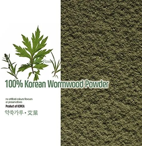 Vista 2 de [Polvo de hierbas coreanas] 100% natural de ajenjo coreano en polvo / 3.99 oz