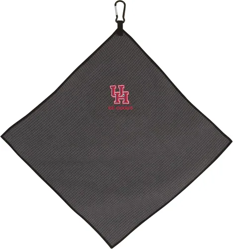 Vista 63 de Team Effort Collegiate - Toalla de microfibra gris de 15" x 15