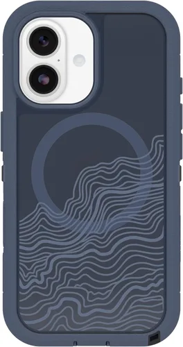 Vista 16 de OtterBox Funda Transparente para iPhone 17 Defender Series Pro XT - Azul Bebé Transparente - Funda para iPhone Resistente, Robusta y Duradera, Se
