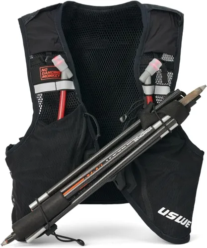 Vista 5 de USWE Pace - Mochila de hidratación para correr con 2 x 16.9 fl oz UltraFlask, mochila para hombre y mujer