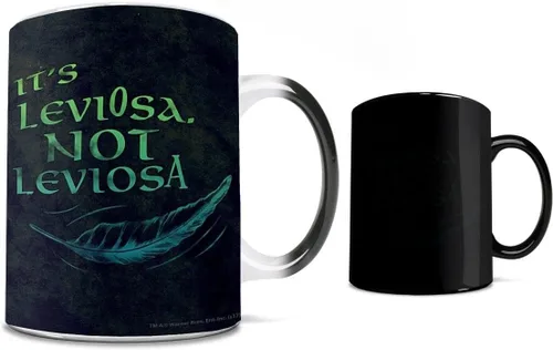 Vista 5 de Morphing Mugs Harry Potter (Hogwarts) - Taza de cerámica, color negro