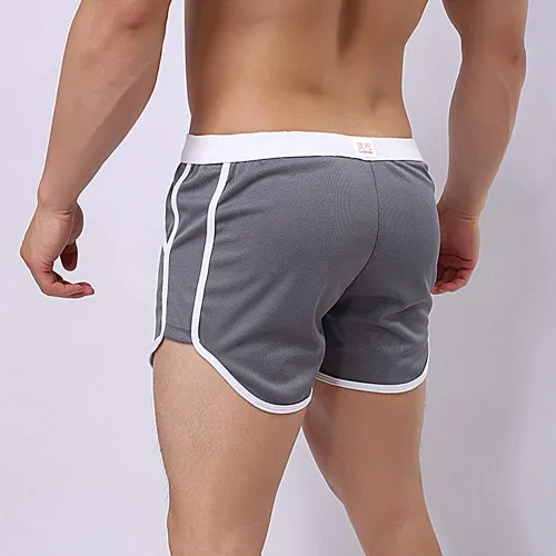 Vista 3 de Rexcyril Pantalones cortos para hombre, para correr, entrenamiento, fisicoculturismo, gimnasio, atléticos, deportivos, casuales, pantalones cortos