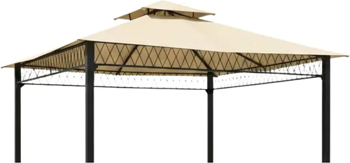 Vista 8 de Garden Winds Cubierta superior de toldo de repuesto para cenador Havenbury - Riplock 350 - Beige