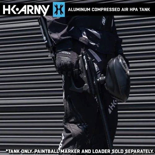 Vista 4 de HK Army Tanque de aire comprimido de aluminio HPA para paintball con sistemas de aire - Regulador estándar