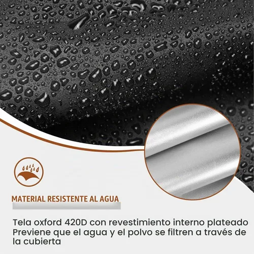 Vista 4 de Cubierta elíptica para máquina de ejercicios, a prueba de polvo e impermeable, cubierta protectora para uso doméstico